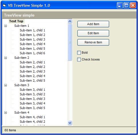 VB TreeView ActiveX (OCX)