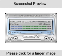 Ease MP3 Recorder Software