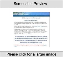 HTML Snapshot Software