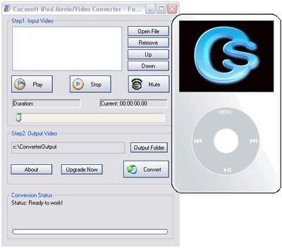 1st Cucusoft iPod Movie/Video Converter 5.2