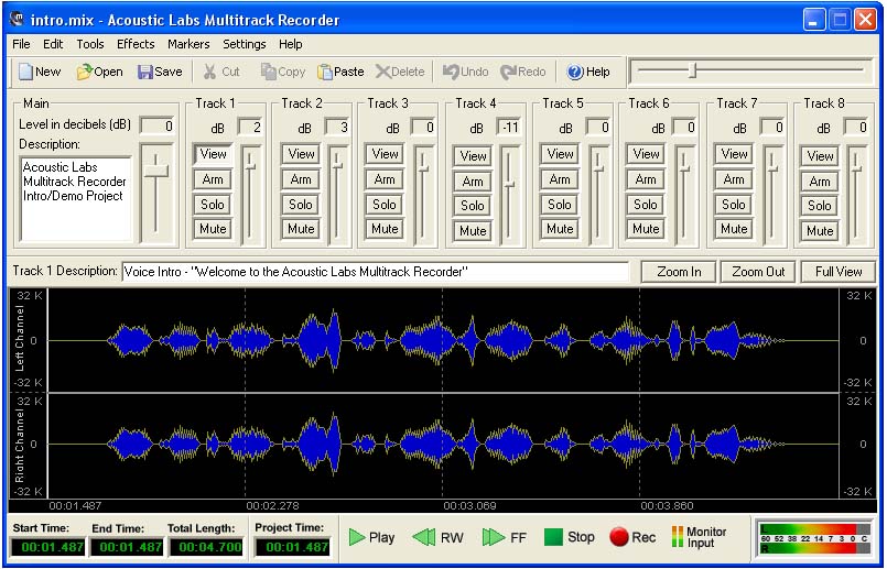 multitrack recorder softwares Free download FreeWares