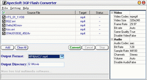 ApecSoft 3GP Flash Converter