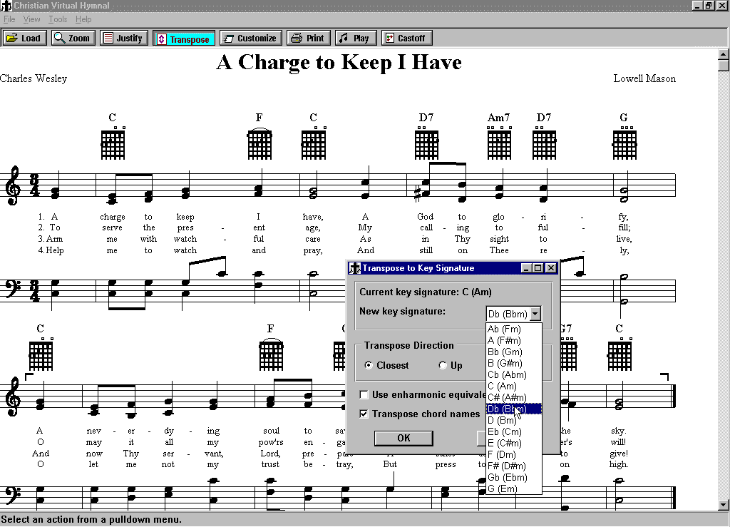 Christian Virtual Hymnal