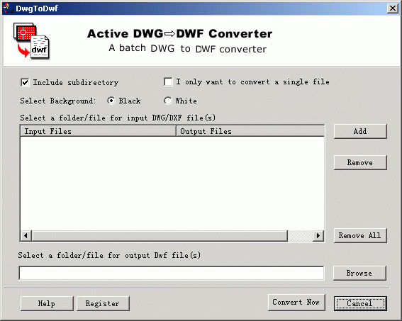 DWG DWF Converter 1.1