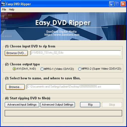 DanDans Easy DVD Ripper