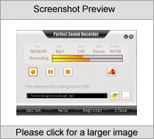 Perfect Sound Recorder Software