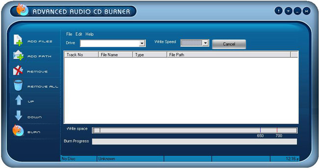 Audio CD Burner