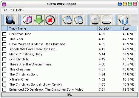 CD to WAV Ripper