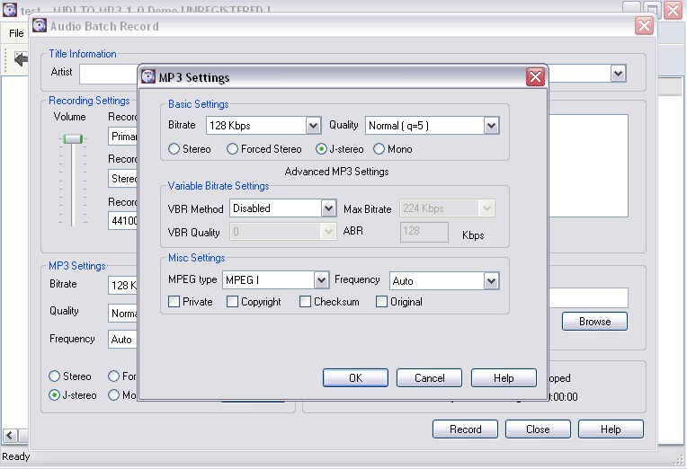 MIDI to MP3 1.0.