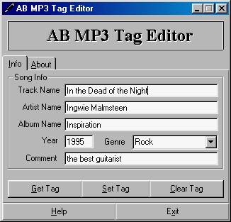 AB MP3 Tag Editor