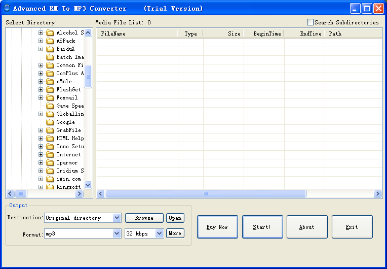 RM To MP3 Converter