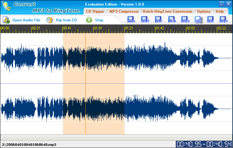 Мп 3 рингтон. Mobile Ringtone Converter. Компрессор мп3.