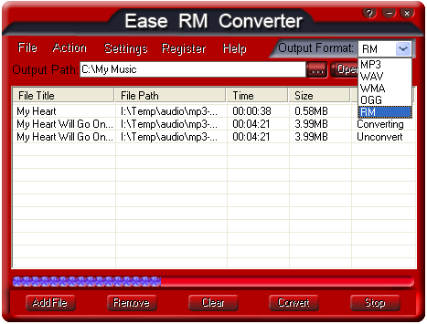 Ease RM Converter