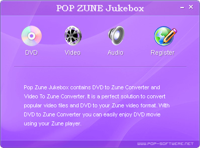 Pop Zune Jukebox 1.00