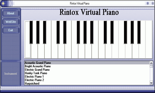 Rintox Virtual Piano