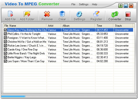 Video To MPEG Converter