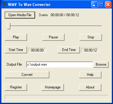 DigitByte WMV To Wav Converter
