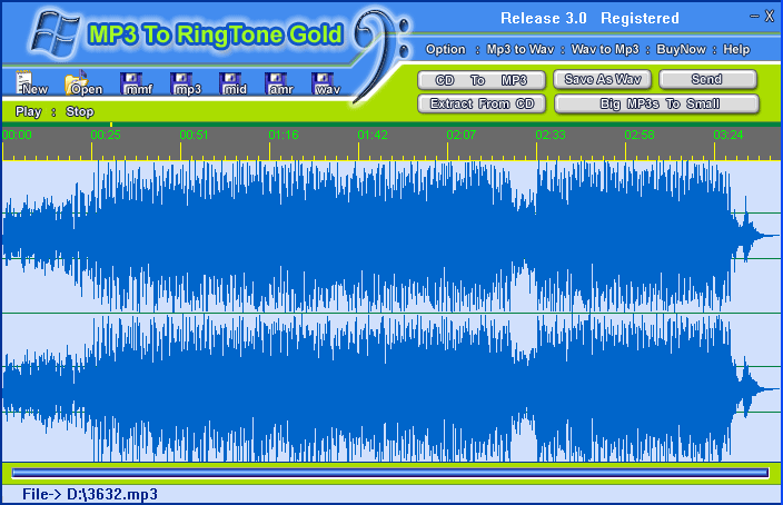 MP3 To Ringtone Converter Gold