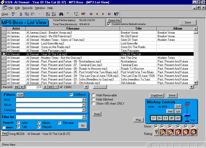 MP3 Database