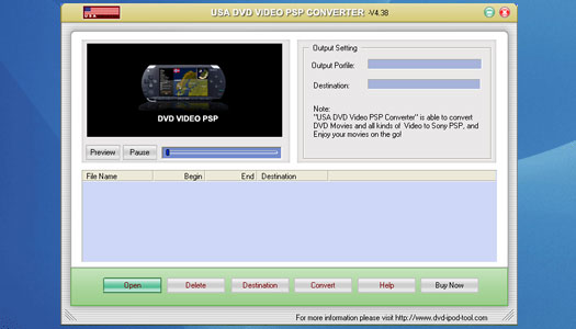 USAsoft DVD Video Sony PSP Converter