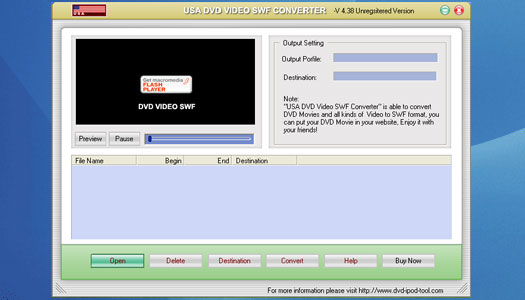 USAsoft MPEG to SWF Converter