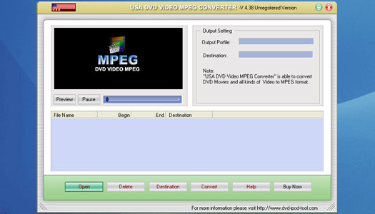 USAsoft MP4 to MPEG Converter