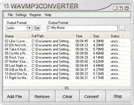 WAV-MP3-Converter