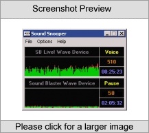 Sound Snooper Software