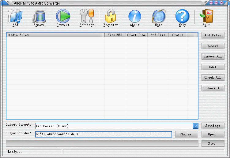 Allok MP3 AMR Converter
