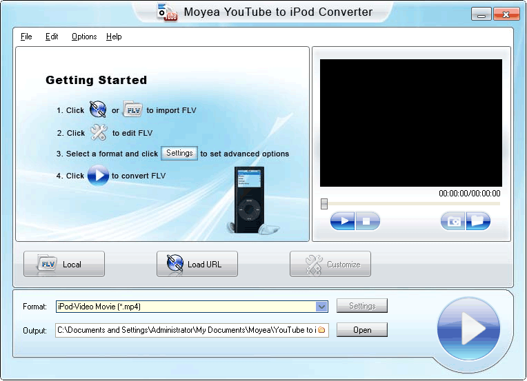 Moyea YouTube to iPod Converter