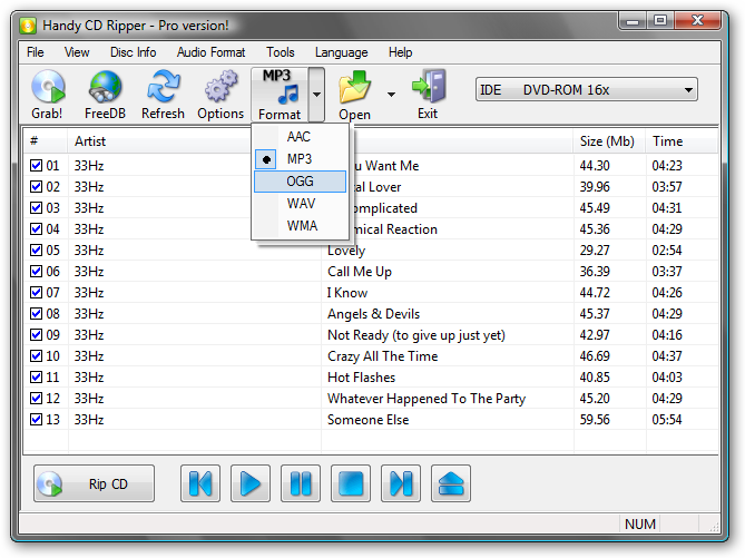 Handy CD Ripper