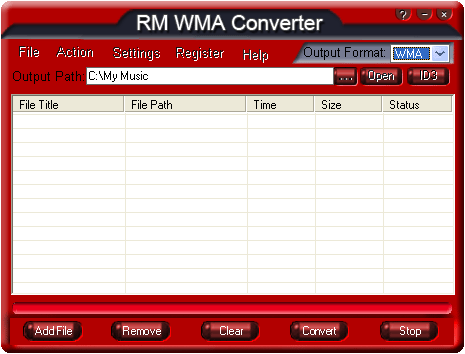  WMA To RM Converter
