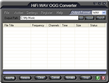 HiFi WAV OGG Converter