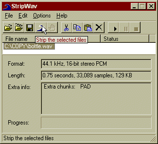 StripWav 2.0.3Rippers & Encoders by Timothy J. Weber - Software Free Download