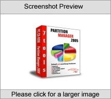 7tools Partitionsmanager 2005 Software