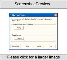 File Tree Printer Software