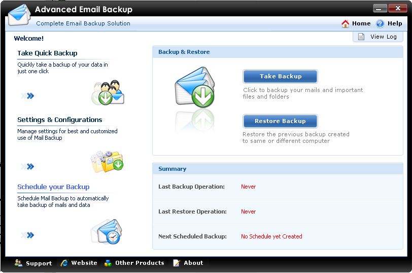 Advanced Email Backup