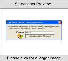 Windows 2000/XP Password Recovery Software