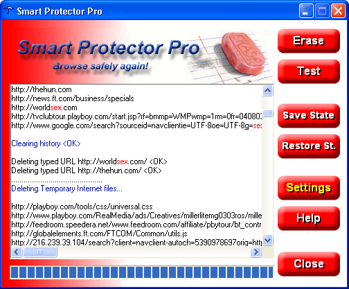 Smart Protector Pro - Internet Eraser 3.9Browser Plug-ins by Smart Soft - Software Free Download