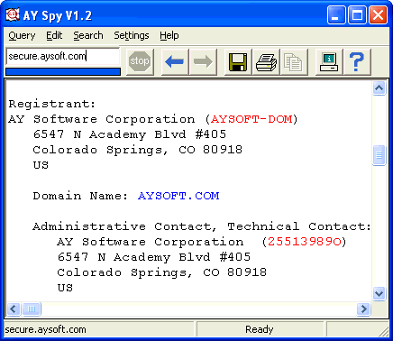 AY Spy 1.2Browsing Tools by AY Software Corporation - Software Free Download