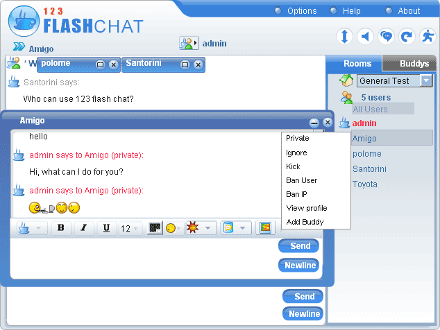 123 Flash Chat Official Windows Client