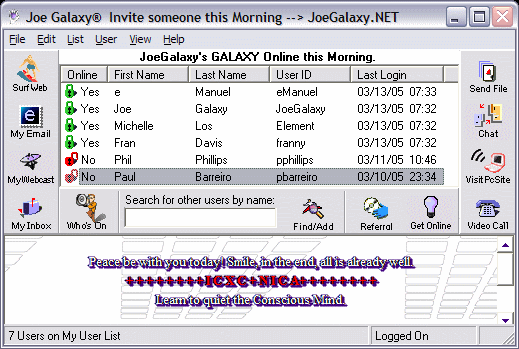Joe Galaxy.NET 2005v9