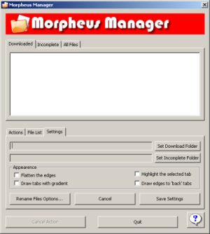 Morpheus Manager 1.7