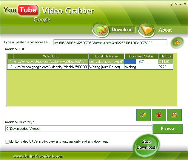 Google Video Grabber
