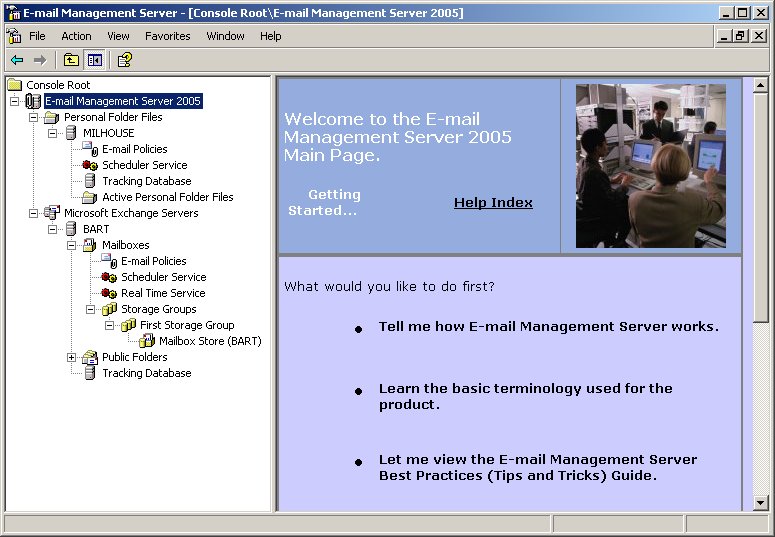 Email Management Server