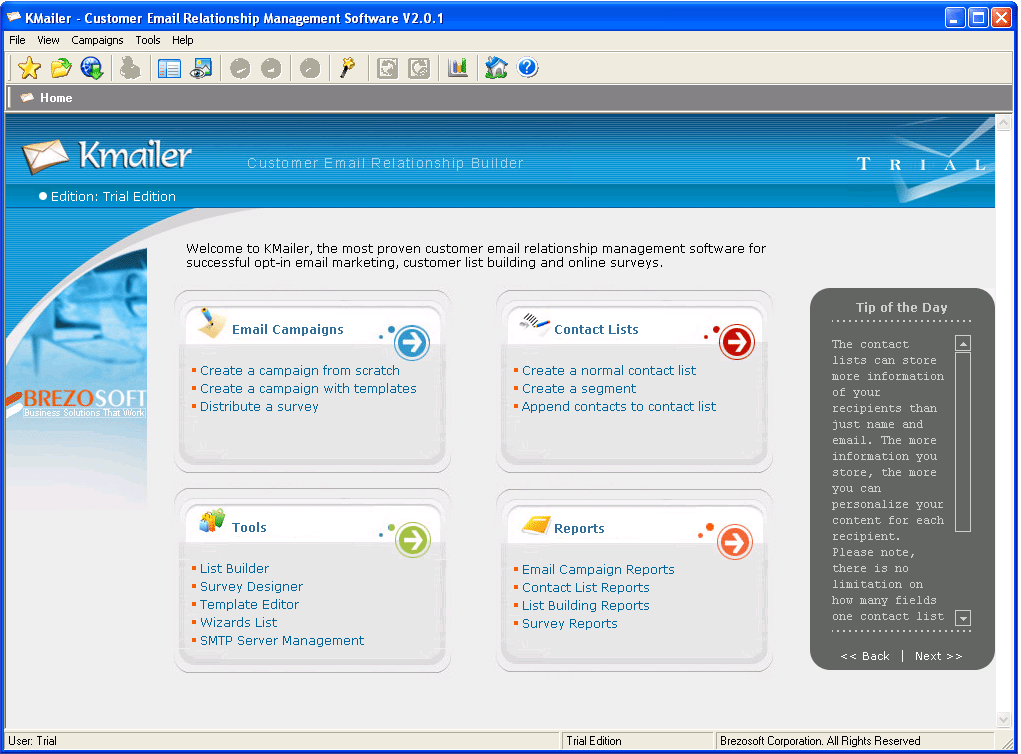 Brezosoft KMailer