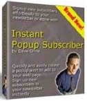 Instant Popup Subscriber w/ Resell Right
