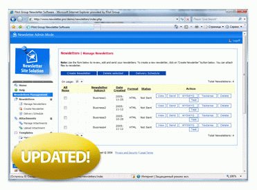 Newsletter Software 1.2.1E-Mail by Pilot Newsletter Software - Software Free Download