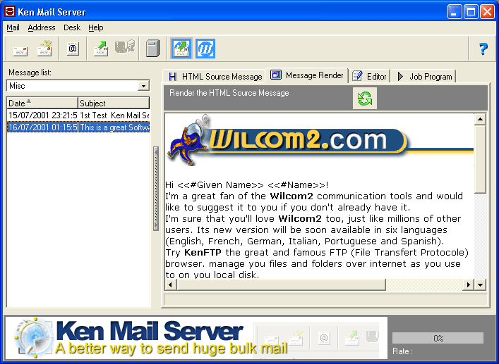 Ken Mail Server