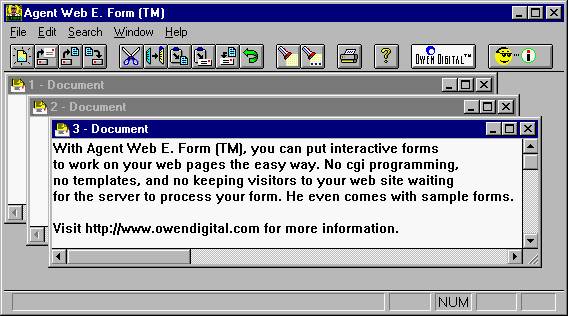 Agent Web E. Form (TM)